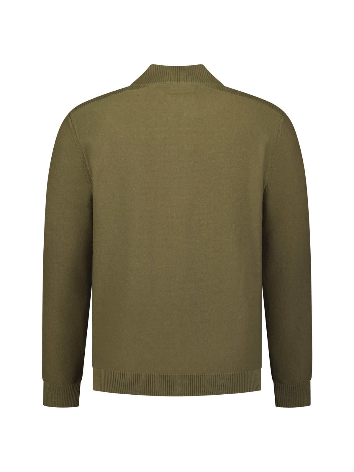 Full-Zip Cardigan | Moss