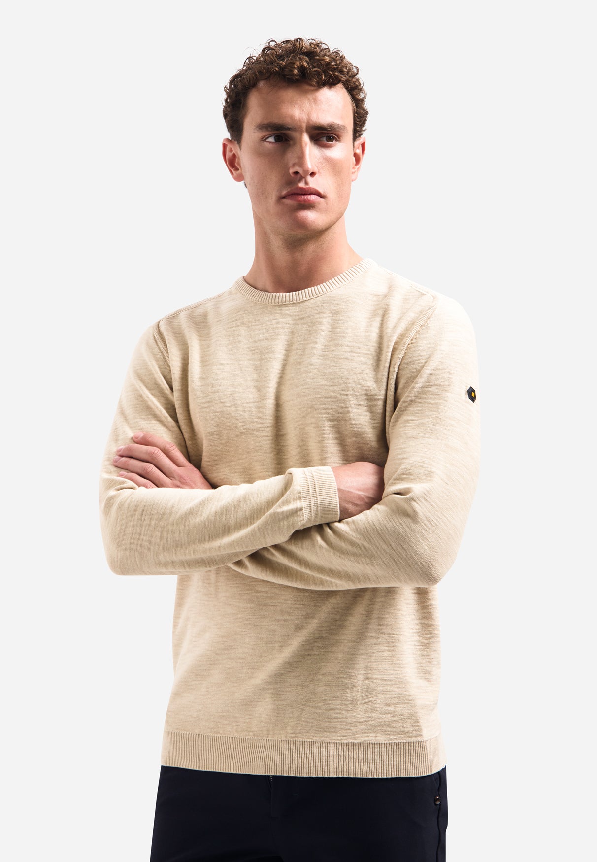 Timeless Basics Stone Washed Pullover | Cement