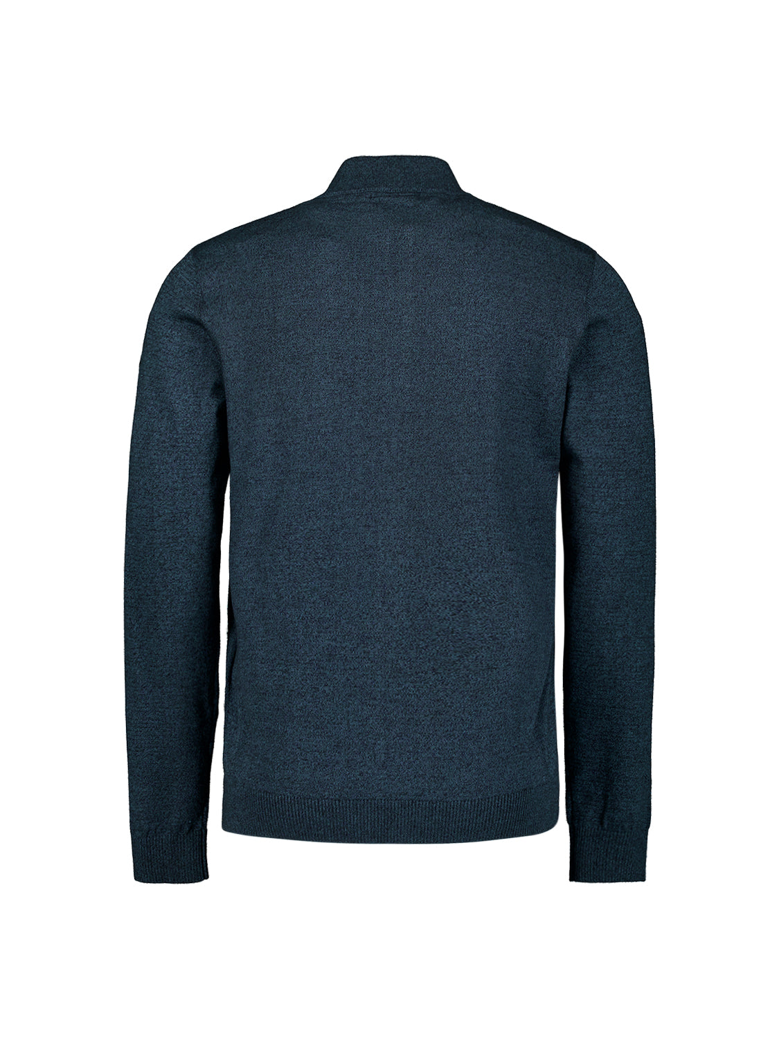 Timeless Basics Melange Cardigan | Navy