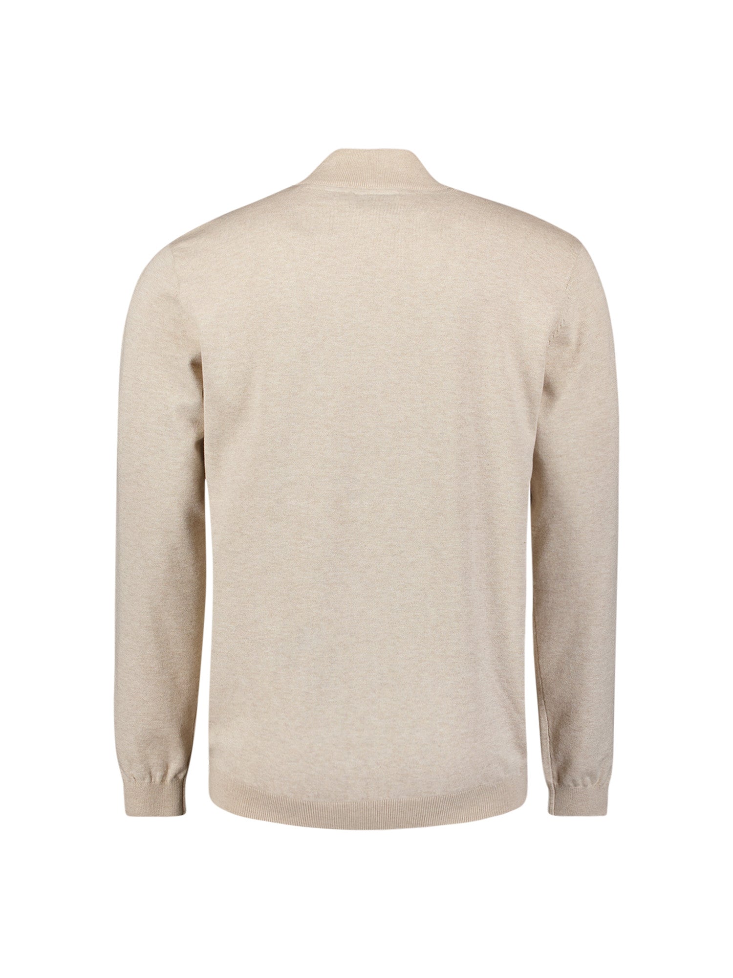Timeless Basics Half Zip Jumper | Desert