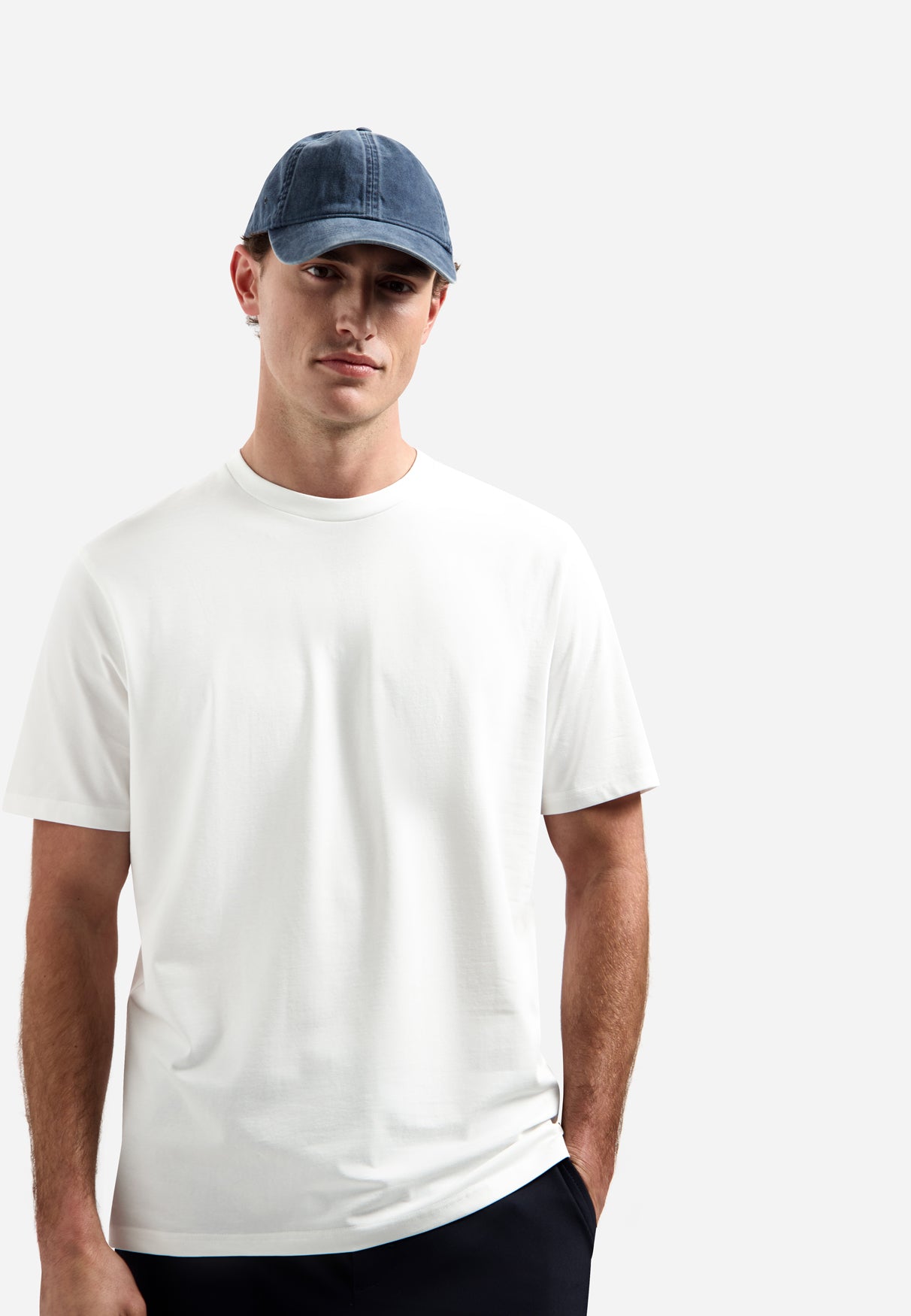 Timeless Basics Basic-T-Shirt | White