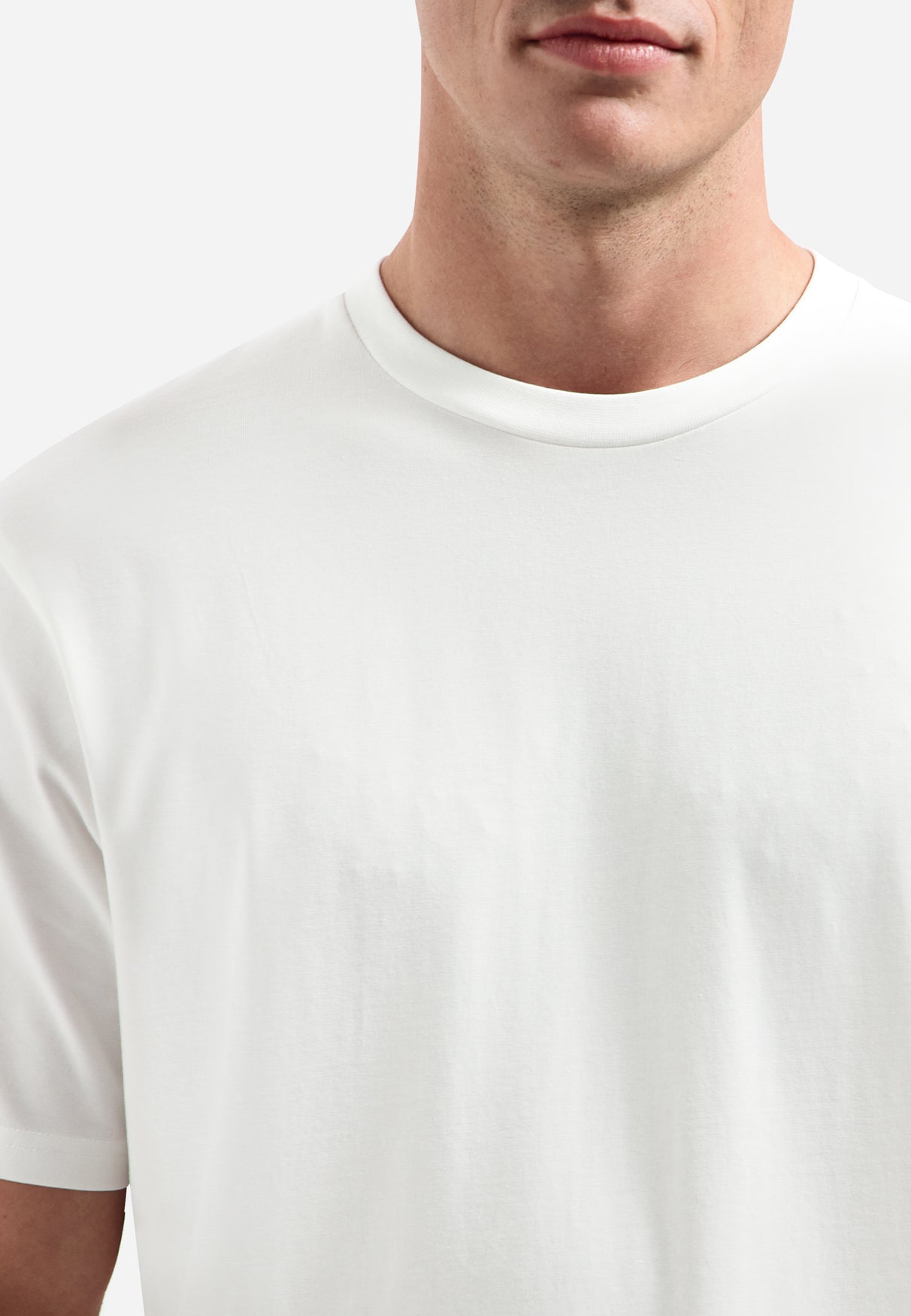 Timeless Basics Basic-T-Shirt | White