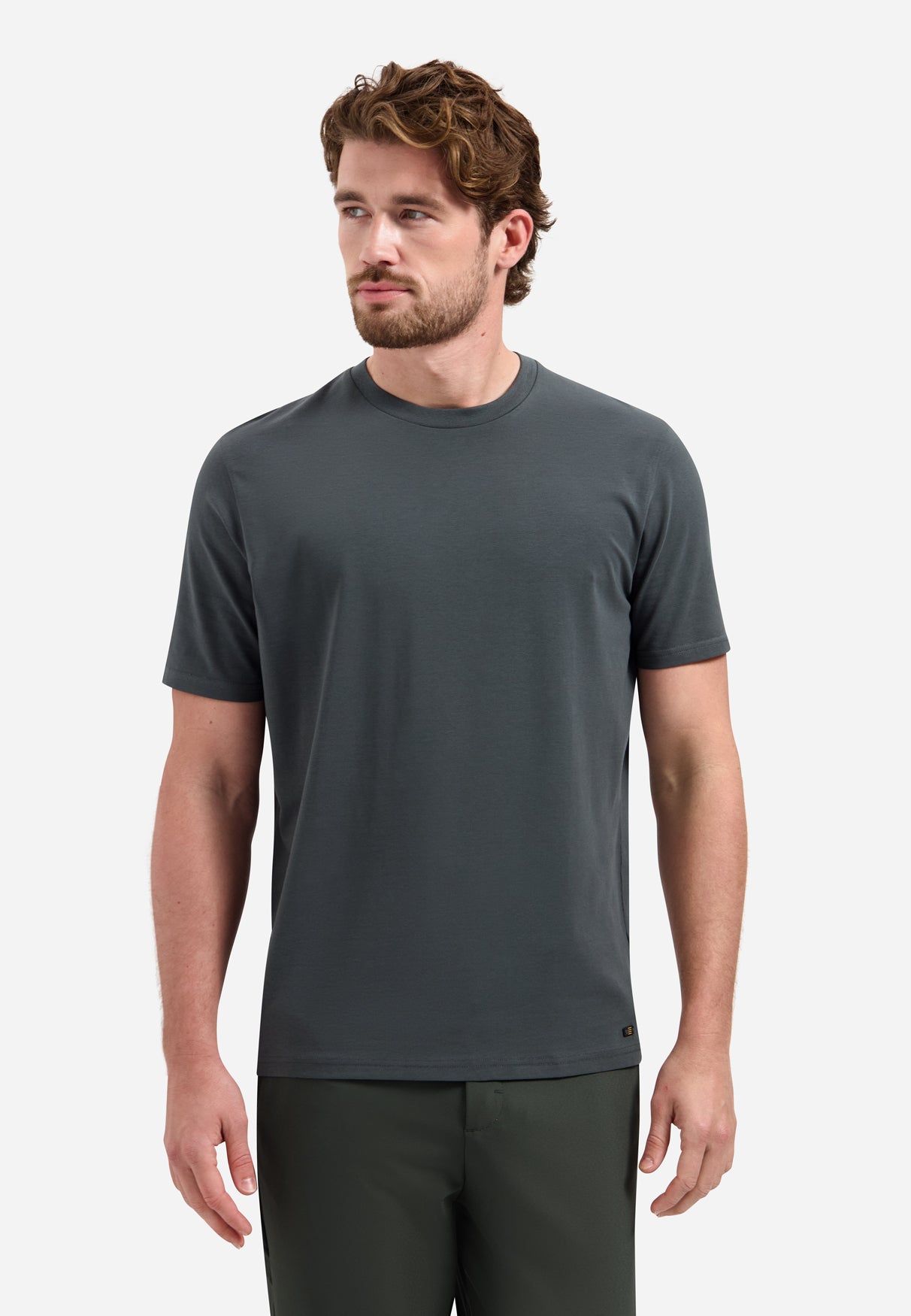 Timeless Basics Basic-T-Shirt | Dark Steel
