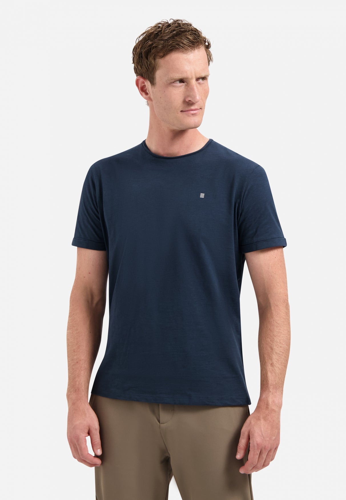 Timeless basics T-Shirt mit Rundhalsausschnitt | Night