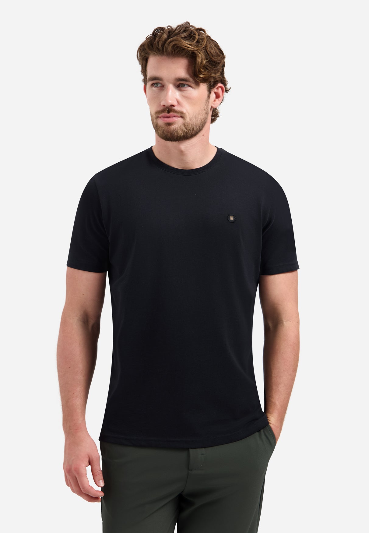 Timeless Basics Soft-T-Shirt | Schwarz