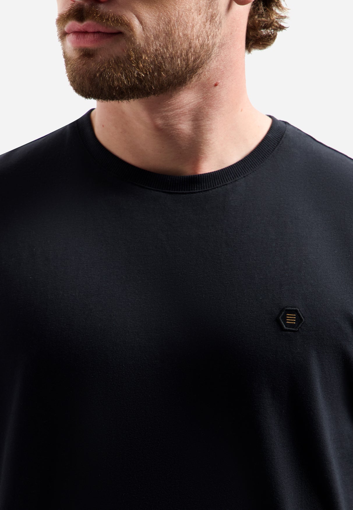 Timeless Basics Soft-T-Shirt | Schwarz