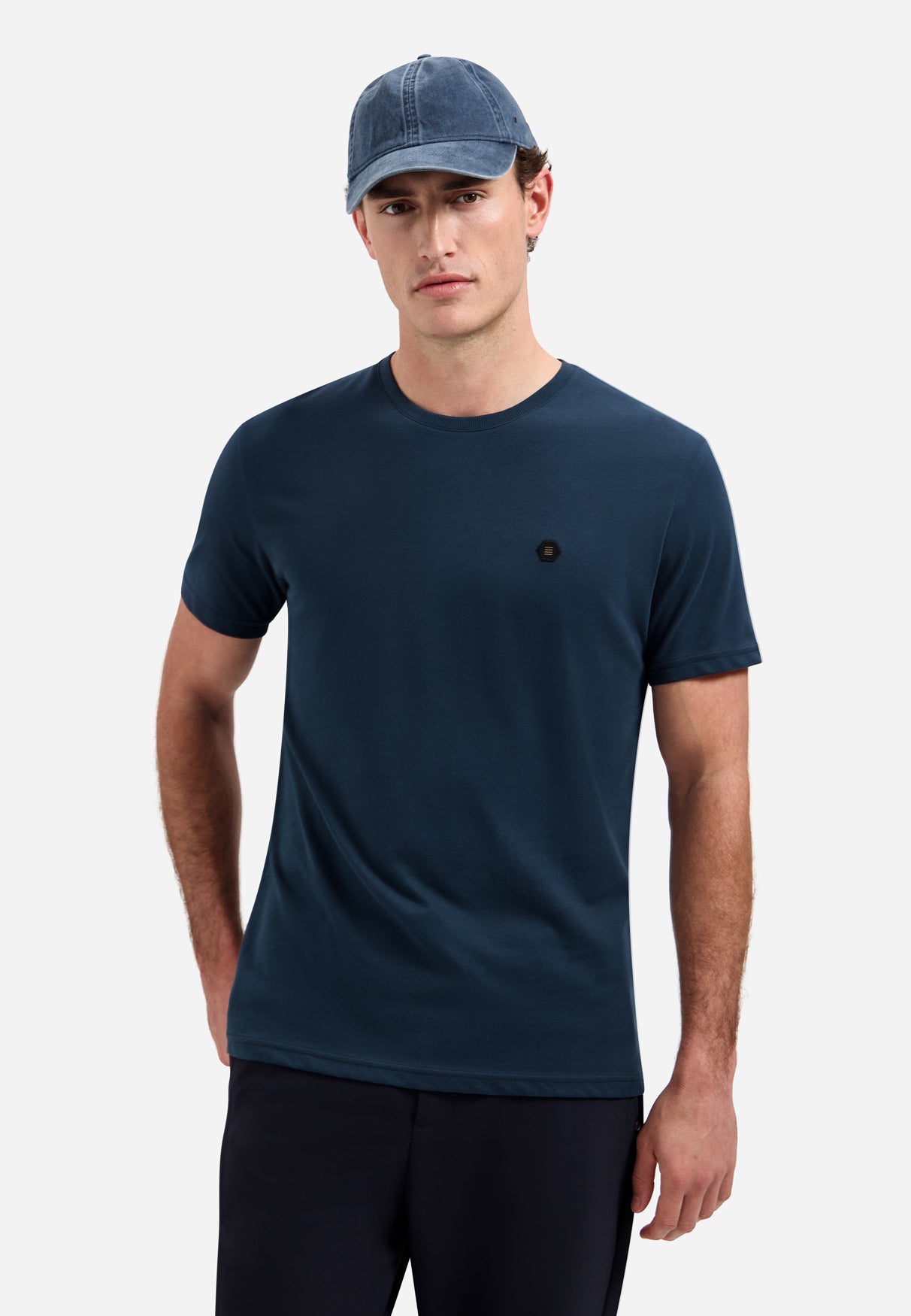Timeless Basics Weiches T-Shirt | Night