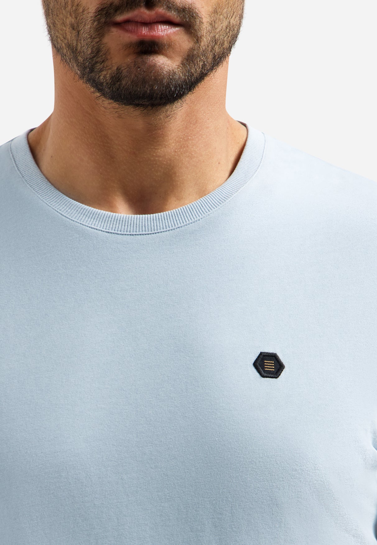 Timeless Basics Weiches T-Shirt | Dusty Blue