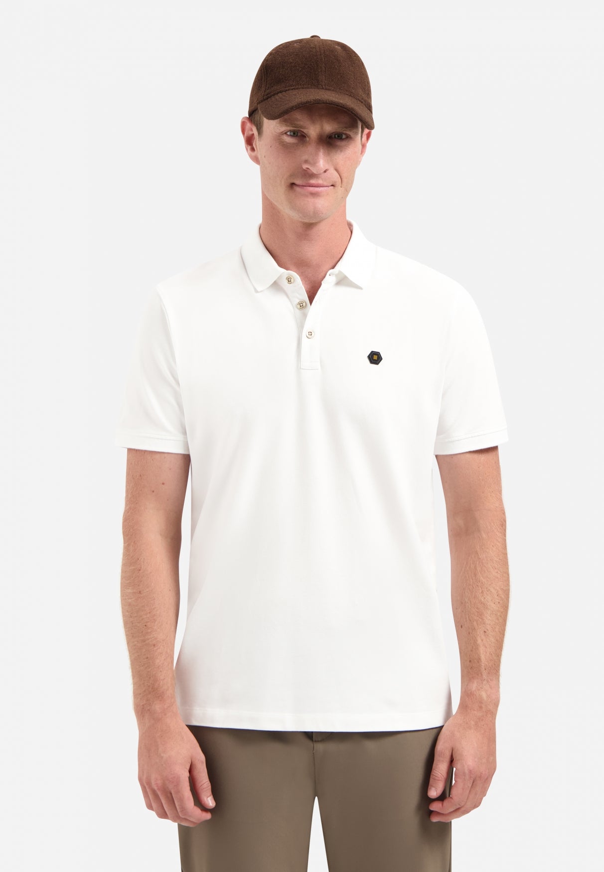 Timeless basics Polo | Weiß