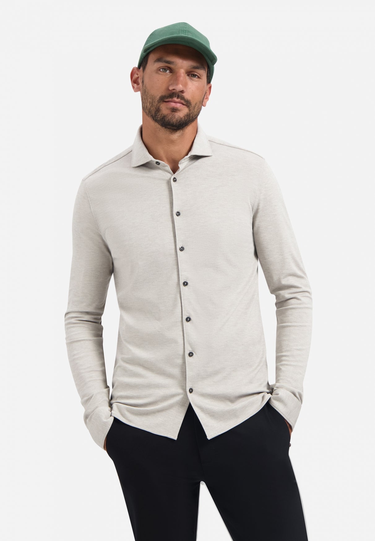 Timeless basics Jersey Shirt | Lehm