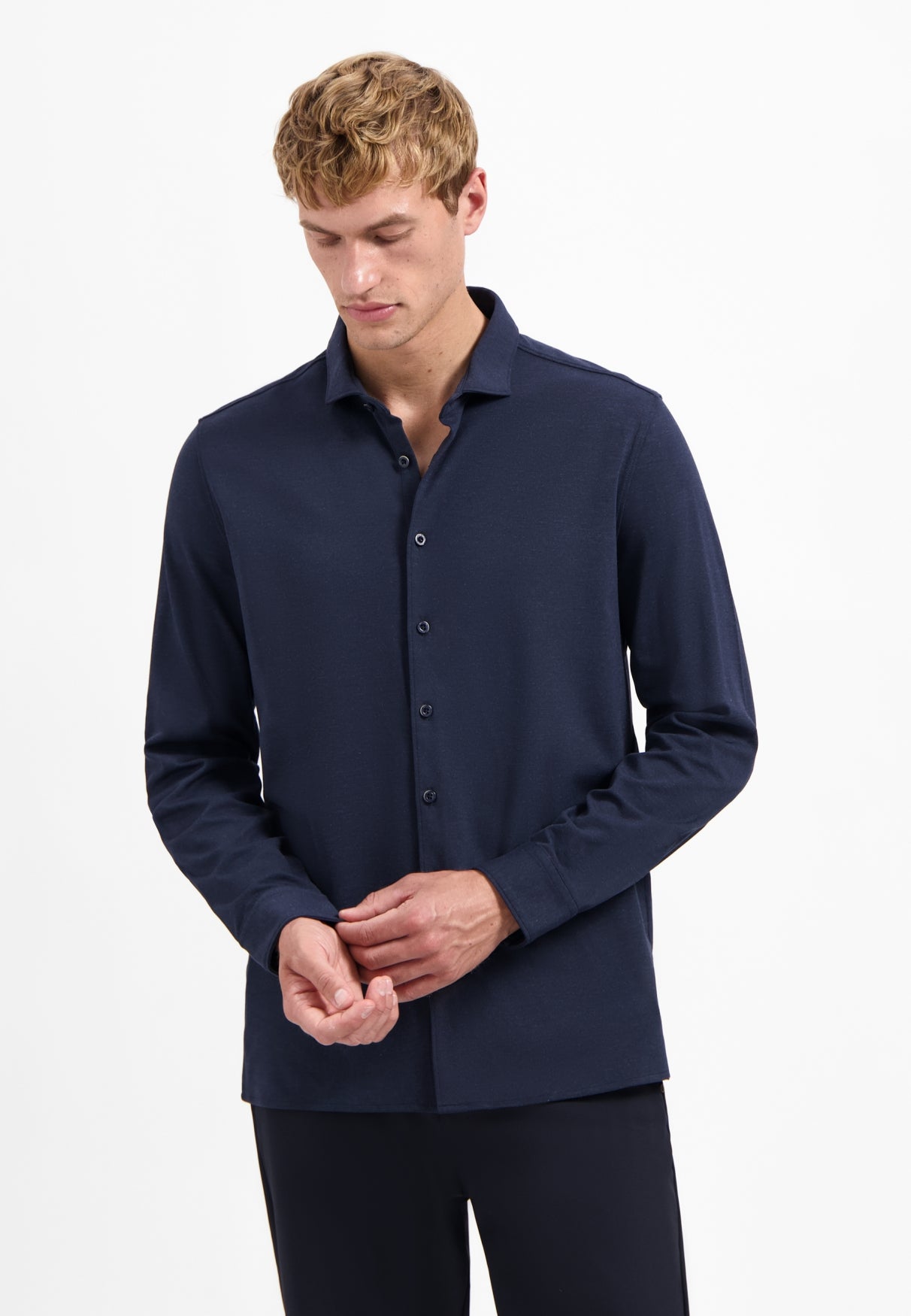 Timeless basics Jersey Shirt | Night